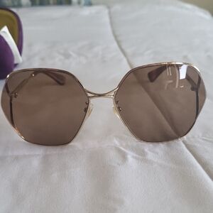 Womens Gucci Hexagon Sunglasses